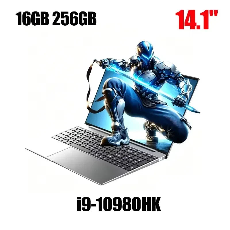 Portátil 2026 I9 Windows 11: 14.1" FHD, 16GB RAM, 1TB SSD Gamer
