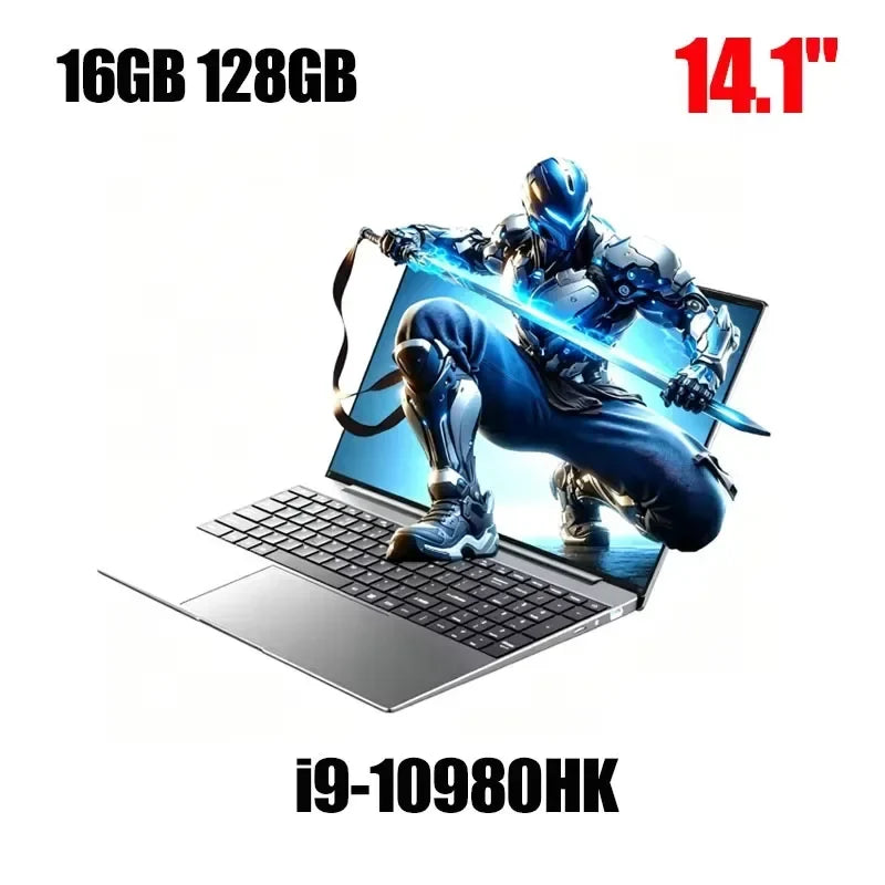 Portátil 2026 I9 Windows 11: 14.1" FHD, 16GB RAM, 1TB SSD Gamer